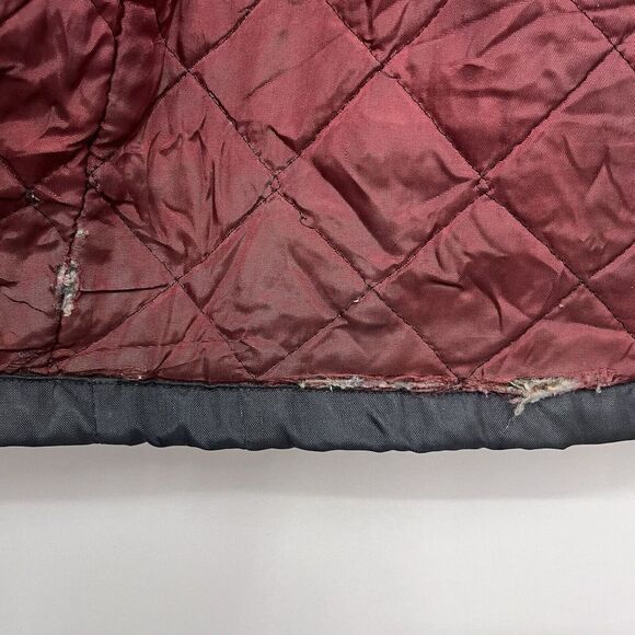 Champion Vtg 70's Men's M Snap Button Satin Official Racing Apparel Blue Jacket - Picture 13 of 15